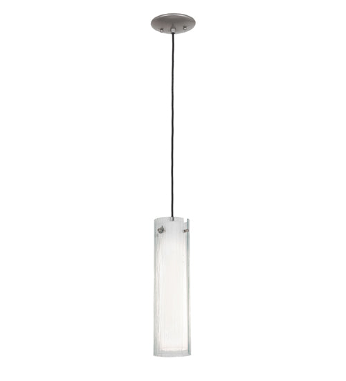 5" Wide Metro Mist Cilindro Mini Pendant