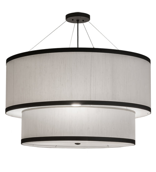 36" Wide Cilindro 2 Tier Textrene Pendant