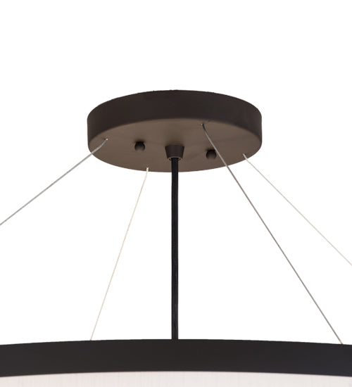 36" Wide Cilindro 2 Tier Textrene Pendant