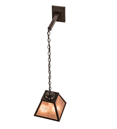 10" Wide Mission Prime Wall Sconce