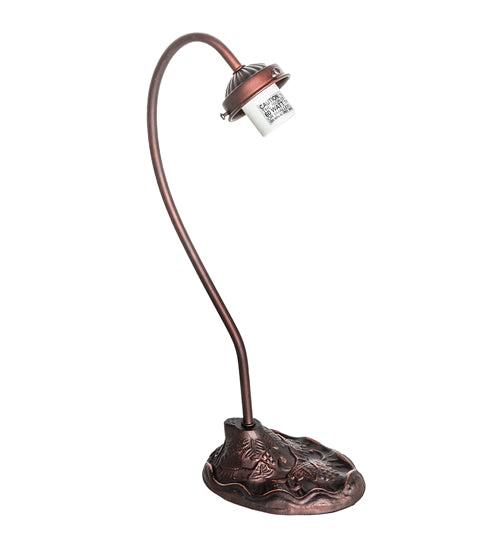 18" High Tiffany Poinsettia Desk Lamp