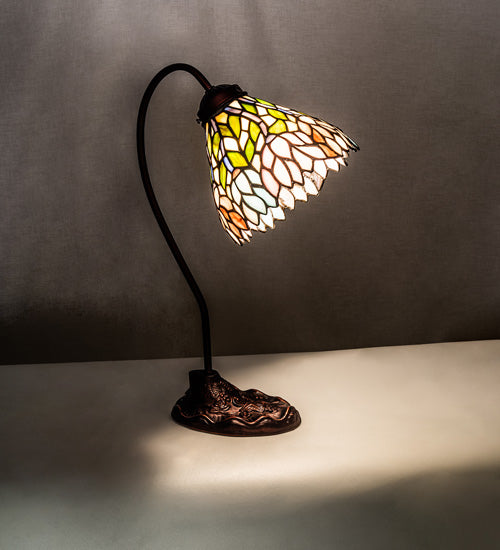 18" High Wisteria Desk Lamp