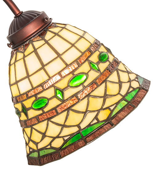 18" Wide Tiffany Roman Desk Lamp