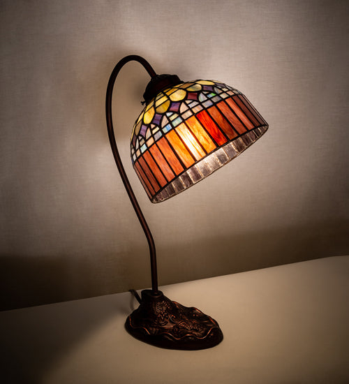 18" High Tiffany Candice Desk Lamp