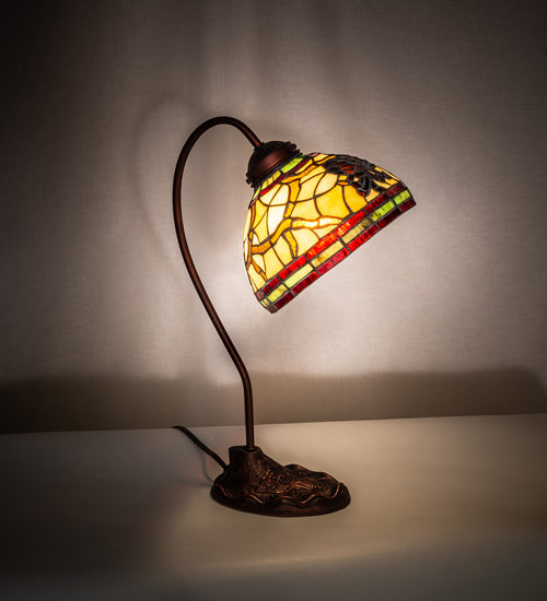 18" High Pinecone Desk Lamp