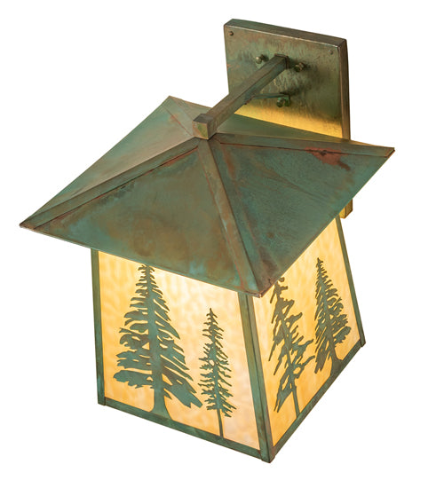 16" Wide Stillwater Tall Pines Wall Sconce