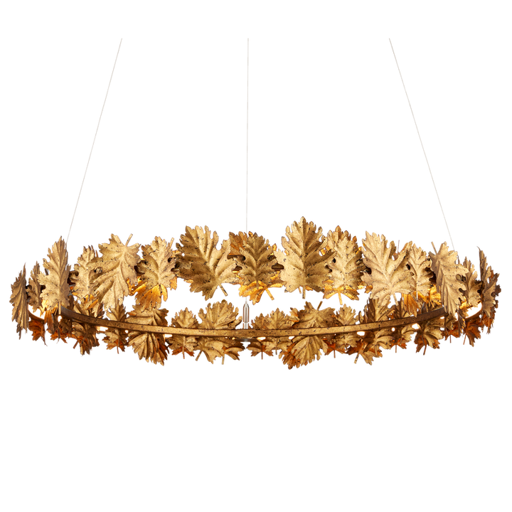 English Oak Chandelier