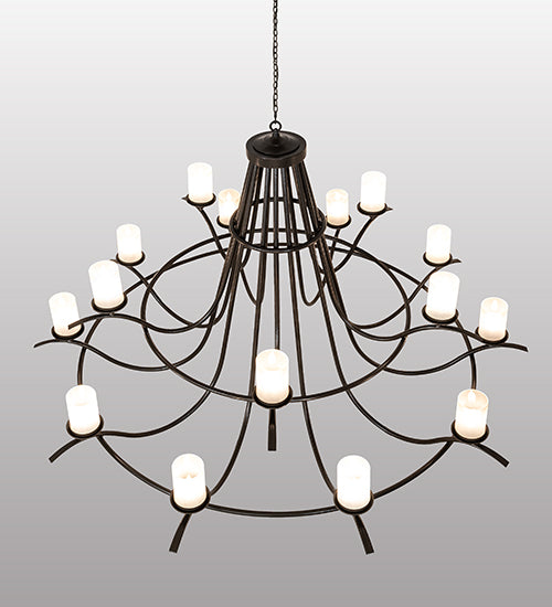 78" Wide Octavia 15 Light Chandelier