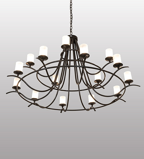 78" Wide Octavia 15 Light Chandelier