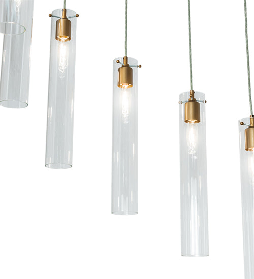 36" Wide Cilindro 18 Light Cascading Pendant