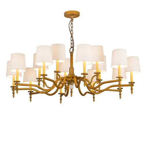 52" Wide Toby 15 Light Chandelier