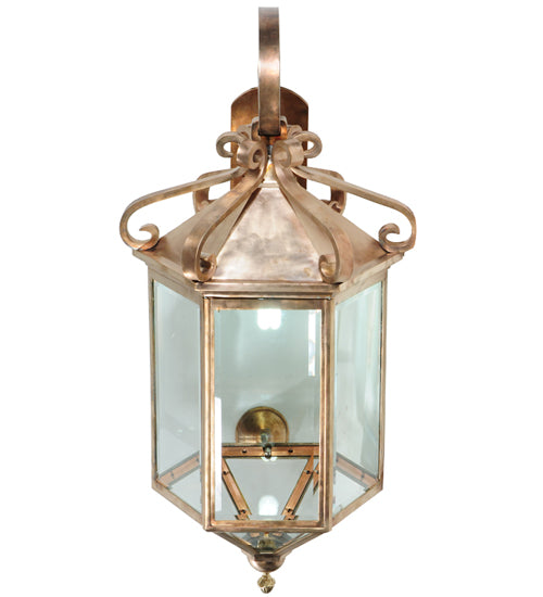 21"W Anza Lantern Wall Sconce