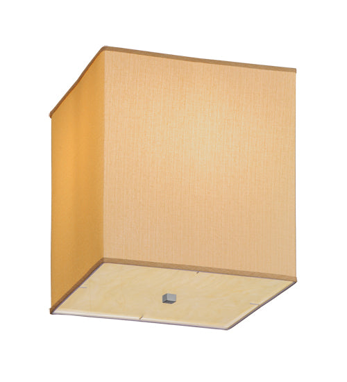 18" Square Quadrato Honey Bombay Flushmount