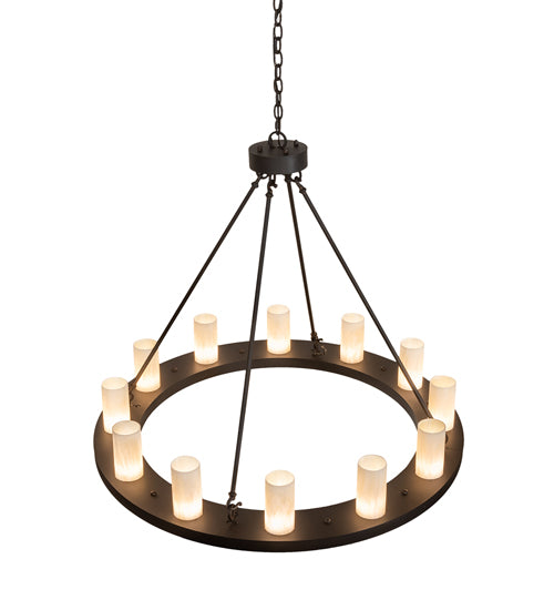 42" Wide Loxley 12 Light Chandelier