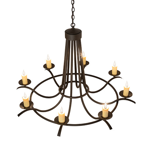 48" Wide Octavia 8 Light Chandelier