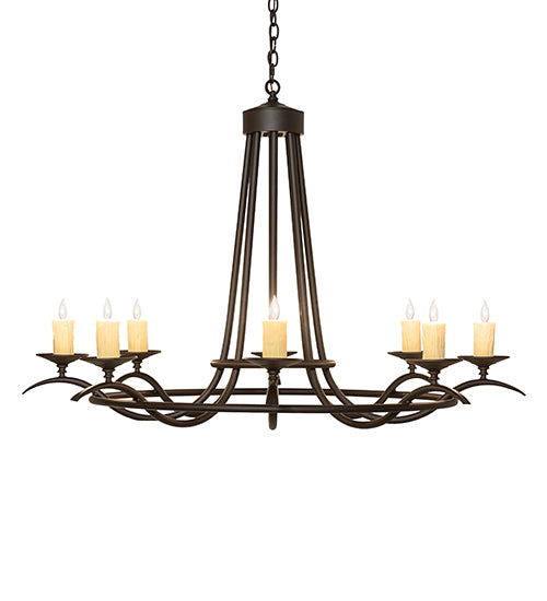 48" Wide Octavia 8 Light Chandelier