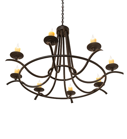 48" Wide Octavia 8 Light Chandelier