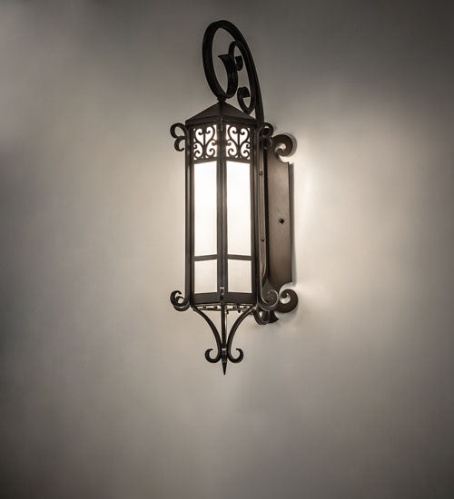 12" Wide Caprice Lantern Wall Sconce