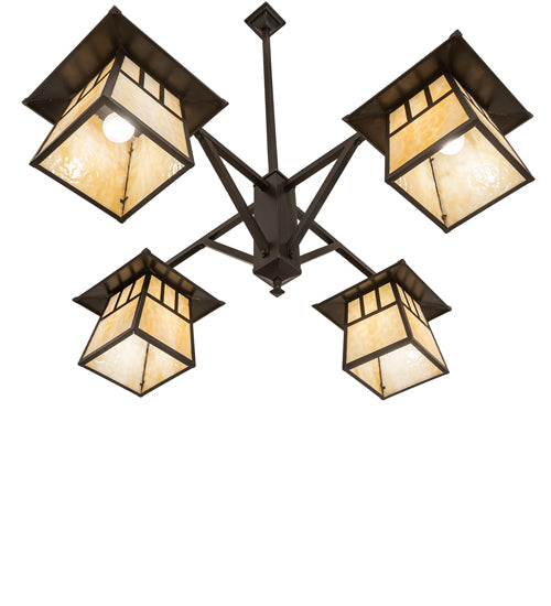 47" Wide Stillwater 4 Light Chandelier