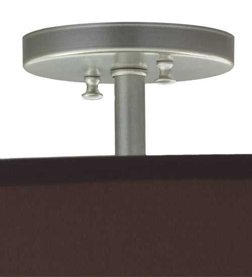 30" Wide Cilindro Textrene Two Tier Pendant