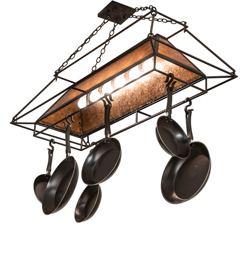 48" Long Mission Prime Pot Rack