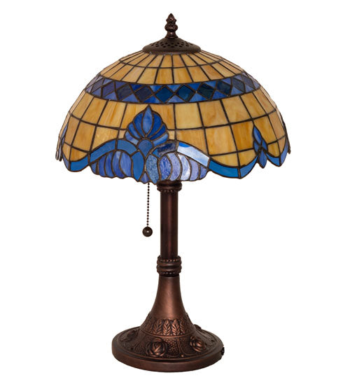 17" High Baroque Accent Lamp