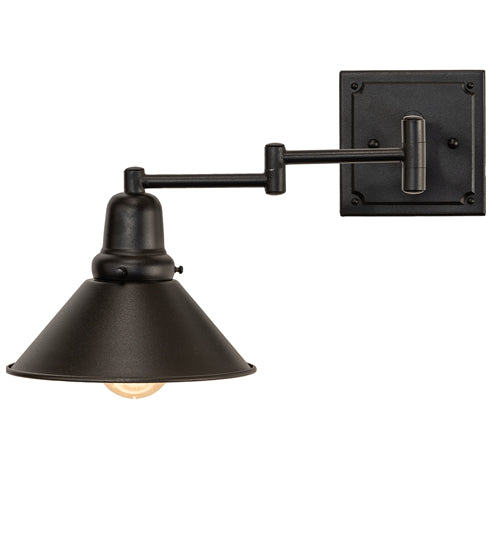 8" Wide Swingarm Wall Sconce