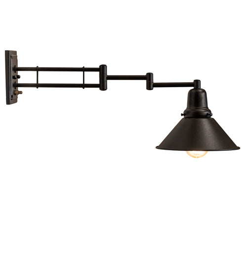 8" Wide Swingarm Wall Sconce