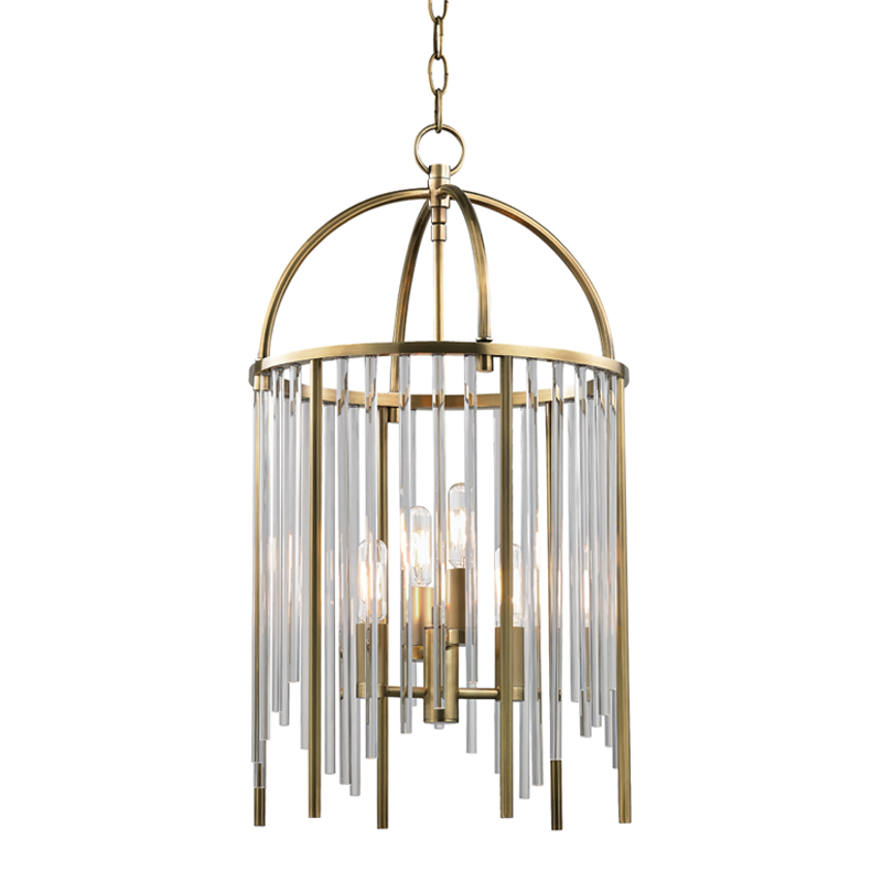 Lewis Pendant 23" - Aged Brass