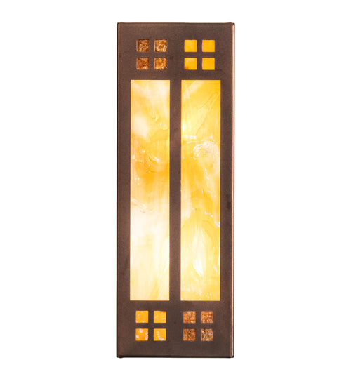 5" Wide Prairie Loft Wall Sconce