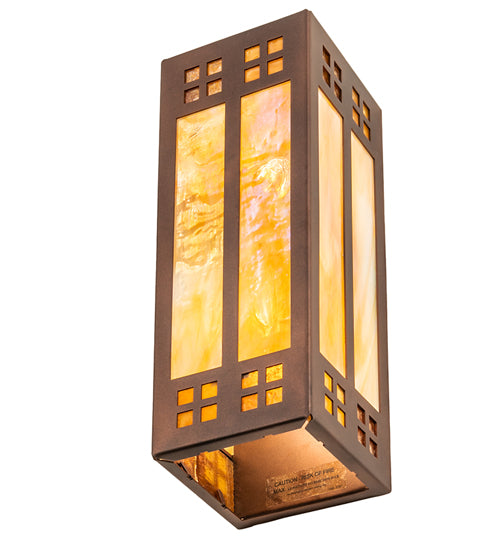 5" Wide Prairie Loft Wall Sconce