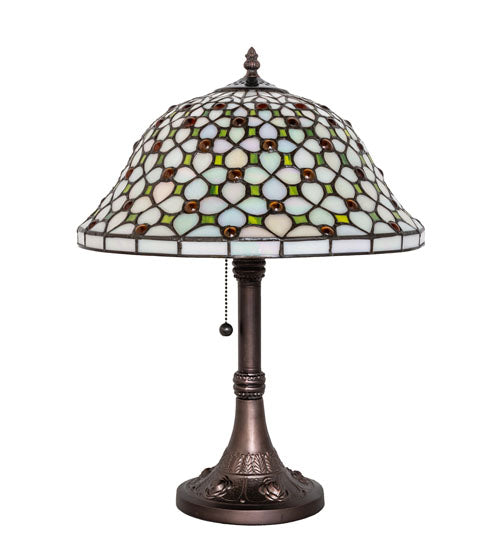 19" High Diamond & Jewel Table Lamp