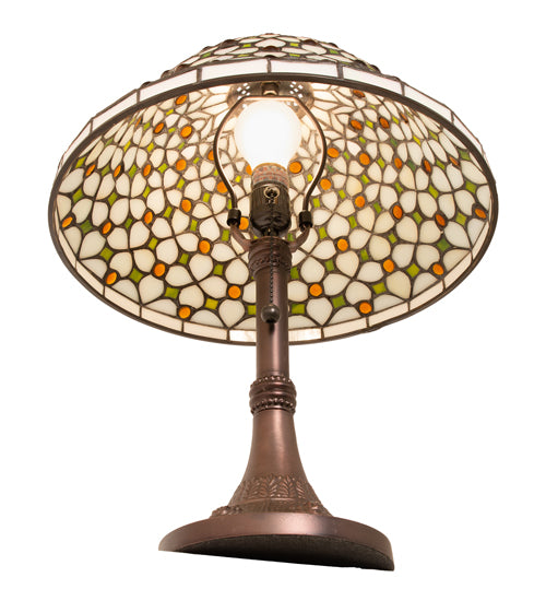 19" High Diamond & Jewel Table Lamp