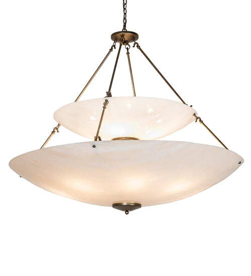 56" Wide Cypola Two Tier Inverted Pendant