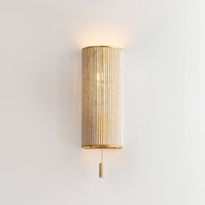 Hampden Wall Sconce, Vintage Gold Leaf