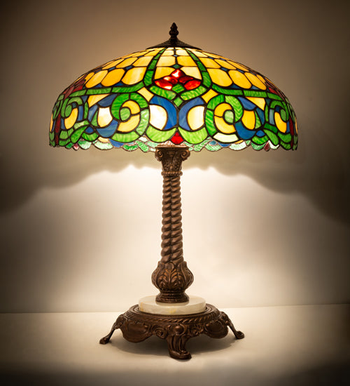 23" High Duffner & Kimberly Colonial Table Lamp