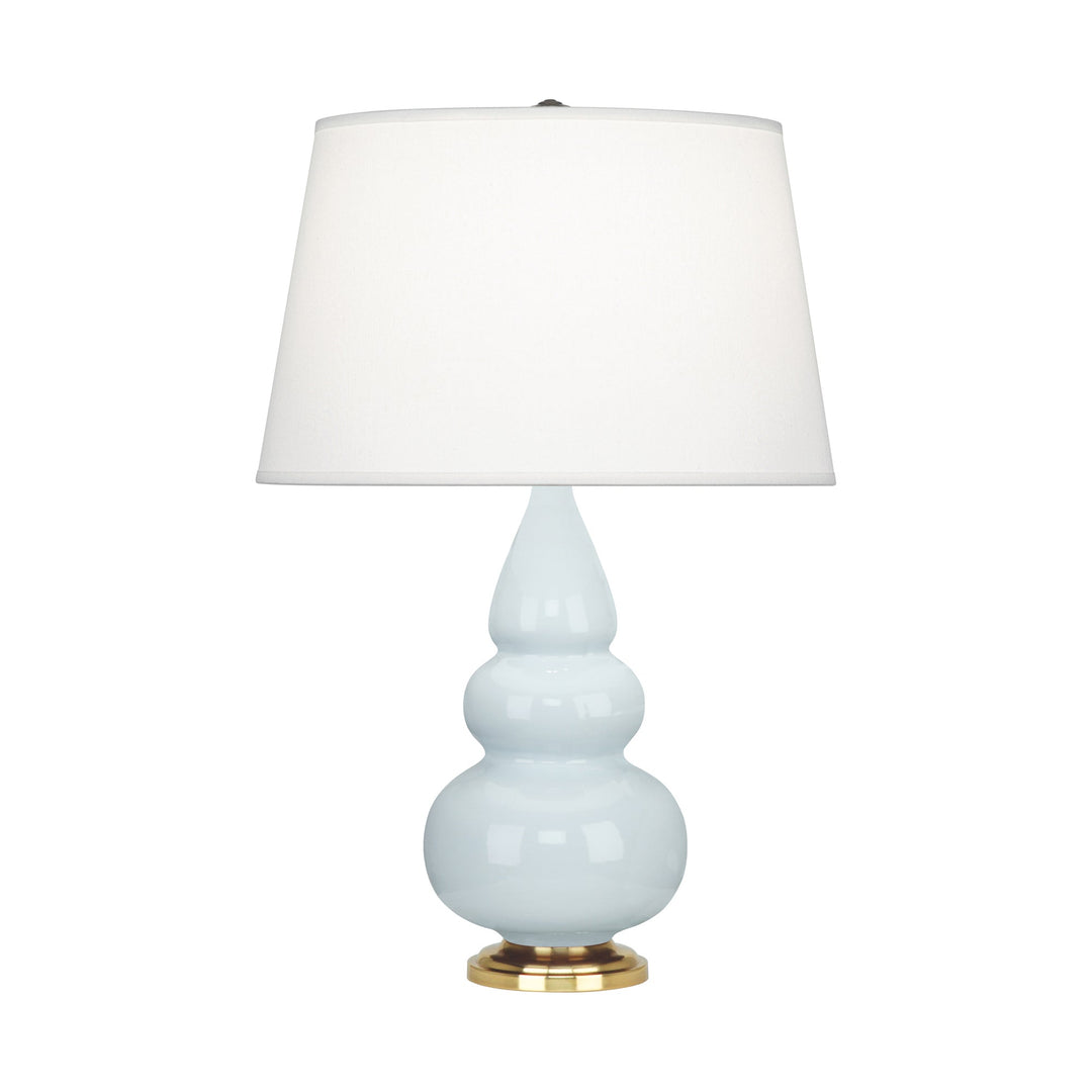 Baby Blue Small Triple Gourd Accent Lamp-Style Number 251X