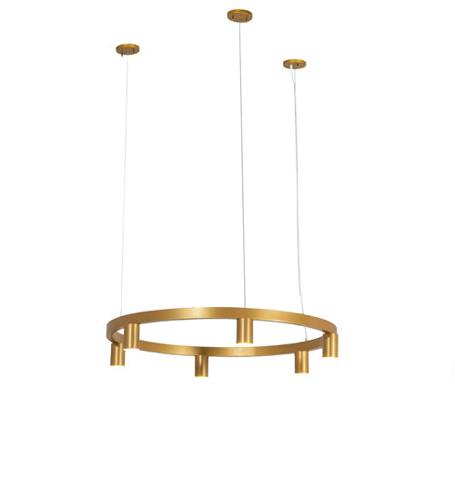 47" Wide Korfu 6 Light Chandelier