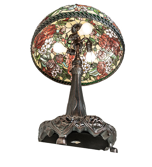 31" High Romance Rose Table Lamp