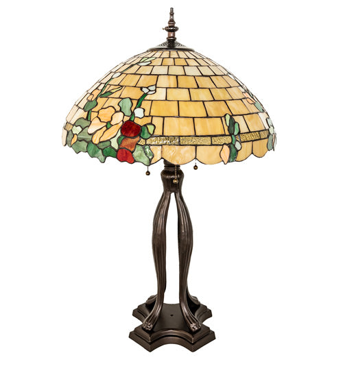 33" High Duffner & Kimberly Hollyhock Table Lamp