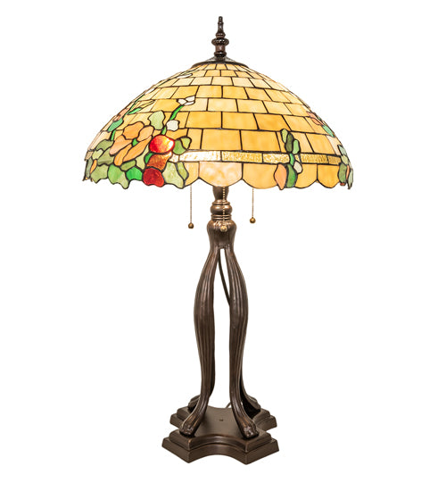 33" High Duffner & Kimberly Hollyhock Table Lamp