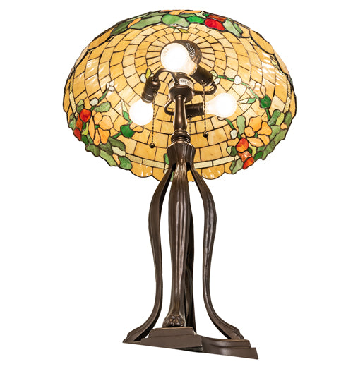 33" High Duffner & Kimberly Hollyhock Table Lamp