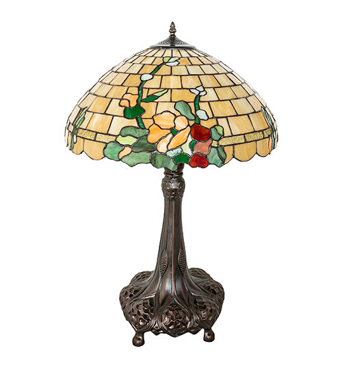 31" High Duffner & Kimberly Hollyhock Table Lamp