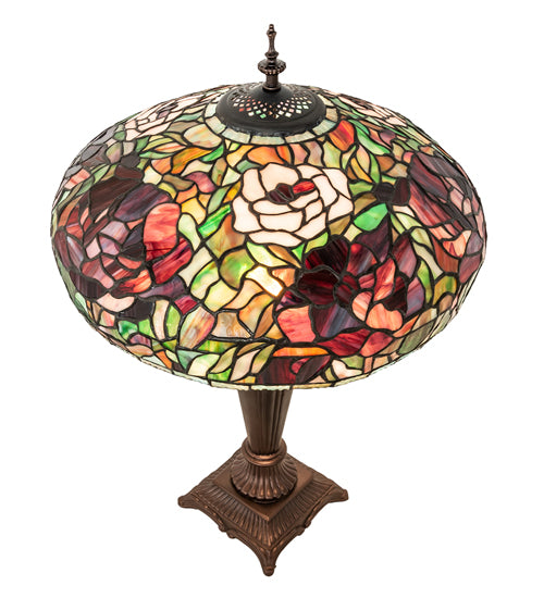 26" High Tiffany Peony Table Lamp