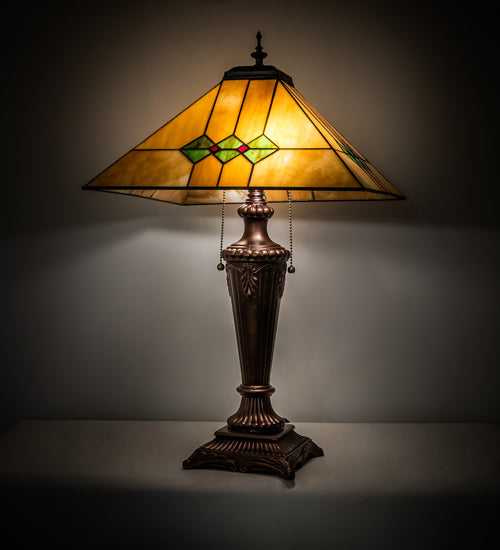 26" High Martini Mission Table Lamp