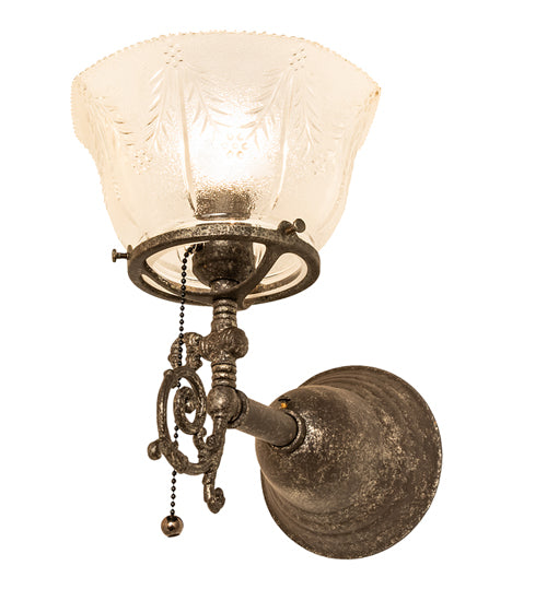 7" Wide Revival Gas & Electric Wall Sconce