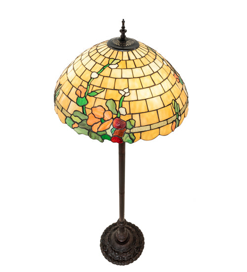 62" High Duffner & Kimberly Hollyhock Floor Lamp