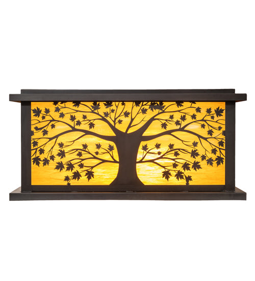 34" Square Maple Tree Pier Mount