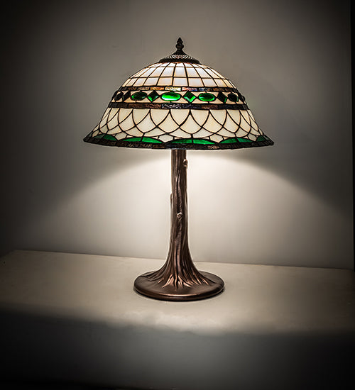 23" High Tiffany Roman Table Lamp