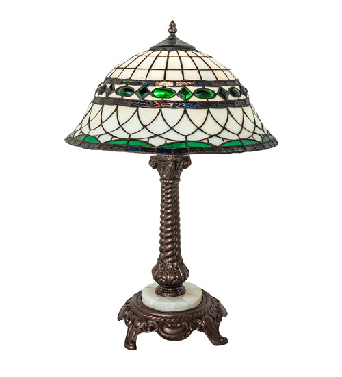 23" High Tiffany Roman Table Lamp